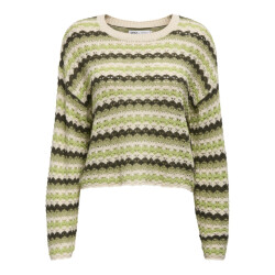 Only Onlasa ls short o-neck cc knt dessin