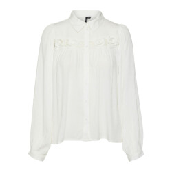 Vero Moda Vmkaren ls shirt wvn ga off-white
