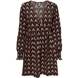 Jacqueline de Yong Jdylotus ls wrap dress jrs dessin