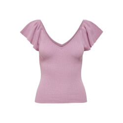 Jacqueline de Yong Jdysabrina life ss pleat sleeve to mauve