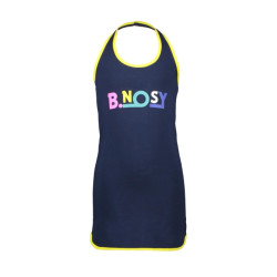 B.Nosy Girls dumbbell dress with dot aop and chest navy