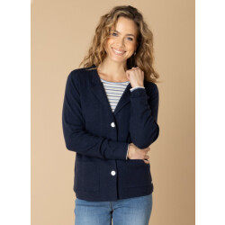 IVY BEAU Tyra vest donker blauw