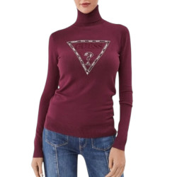 Guess Rood pulstrui met triangle logo