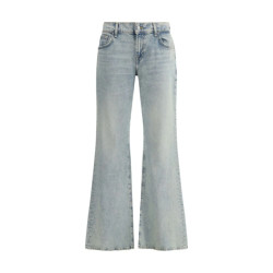 7 For All Mankind Spencer flare sahara spijkerbroek