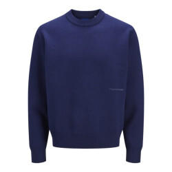 Jack & Jones jorvesterbro knit crew neck sn 12261852 ocean cavern