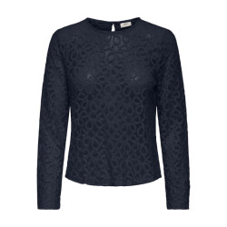 Jacqueline de Yong mathilda l/s lace top jrs 15341469 total eclipse