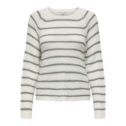 Jacqueline de Yong ellen l/s oneck raglan pullover 15312077 sea spray