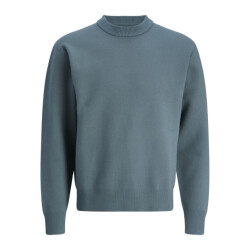 Jack & Jones jorvesterbro knit crew neck sn 12261852 stormy weather