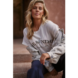 Nukus Nks04004 219 meike shirt the sunday offwhite/navy