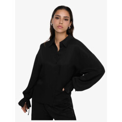 Alix The Label Ladies flowy twill bow blouse