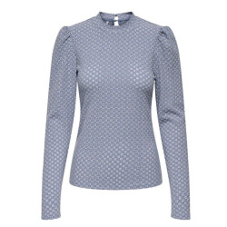 Only onlgenny l/s o-neck structure top j 15343569 tempest