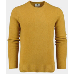 Bos Bright Blue Pullover lambswool o-neck 1150224/421