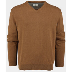 Bos Bright Blue Pullover katoenen v-hals 428100cct/885