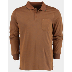 Commander Polo lange mouw 3-knopf polo-shirt, 1/1 arm 214008169/703