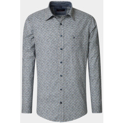 Casamoda Casual hemd lange mouw kent casual fit 454390400/100