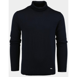 Bos Bright Blue Coltrui niels rollneck pullover 24305ni13bo/290 navy