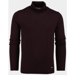 Bos Bright Blue Coltrui niels rollneck pullover 24305ni13bo/736 prune