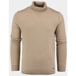 Bos Bright Blue Coltrui niels rollneck pullover 24305ni13bo/820 sand