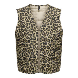 Only Onlannabell quilted leo waistcoat o