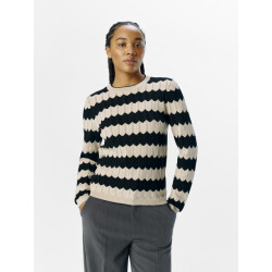 Object Objebba l/s re knit pullover noos
