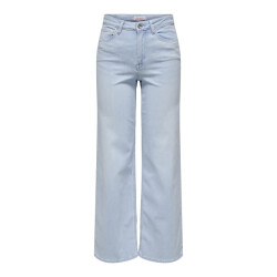 Only onlmadison blush hw wide dnm cro495 15338289 light blue bleached denim