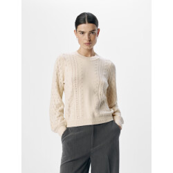 Object Objinge l/s re o-neck knit noos