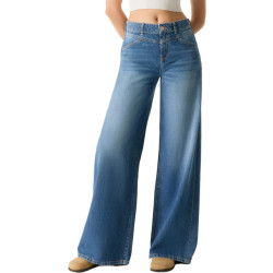 C.O.J. Denim Wide leg medium blue