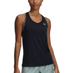 Under Armour tech knockout tank-blk singlet training dames -