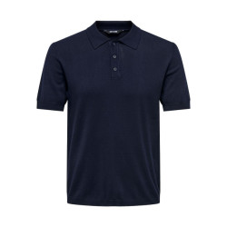 Only & Sons onswyler life reg 14 ss polo knit n 22022219 dark