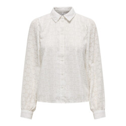 Only Onlnadine ls shirt cs ptm off-white