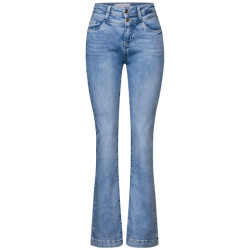 Street One a378429 style qr bootcut,hw,light blue