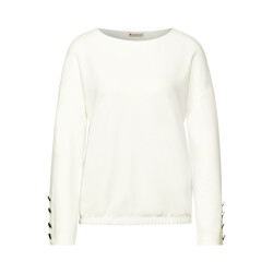 Street One a322791 shirt w.buttons at sleeves