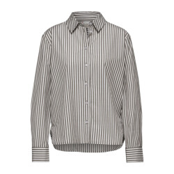 Street One a345326 striped cotton shirtcollar
