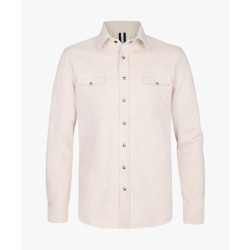 Profuomo overshirt western ppwf10005a f1 sand