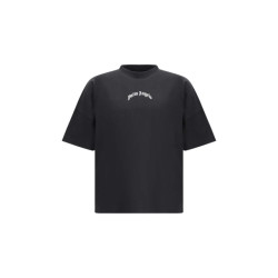 Palm Angels T-shirt met iconisch monogram en regular fit