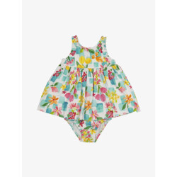 Mayoral Printed dress with panty