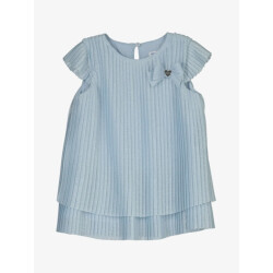 Mayoral Pleated tulle dress
