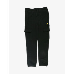 Lyle and Scott Jongens joggingbroek cargo zwart