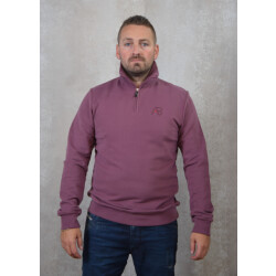 AB Lifestyle Diamond half-zip sweater