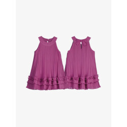 Mayoral Meisjes jurk pleated