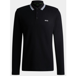 Boss Green Polo lange mouw plisy 10266738 01 50536609/409