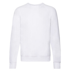 Fruit of the Loom Unisex lichtgewicht raglan sweatshirt voor volwassenen