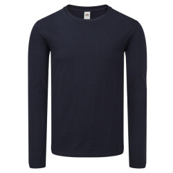 Fruit of the Loom Unisex adult iconic t-shirt met lange mouwen
