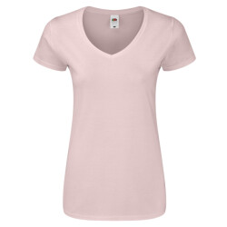 Fruit of the Loom Dames iconic 150 v hals t-shirt