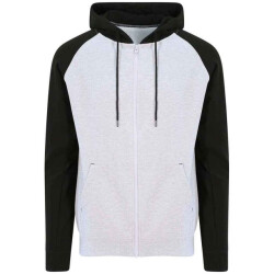 Awdis Unisex volwassene just hoods baseball hoodie