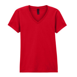 Gildan Dames softstyle v hals t-shirt