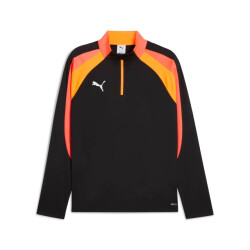 Puma individualliga 1/4 zip top t-shirt voetbal train lm heren -