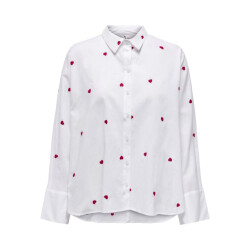Only Onlnew lina grace ls emb shirt noos dessin
