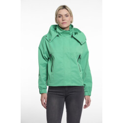 Rino & Pelle short boxy jacket with detachble hood isa.7002521 10807 clover green