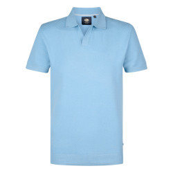 Petrol Industries Heren polo- m-1050-kwc213 5187 pale blue